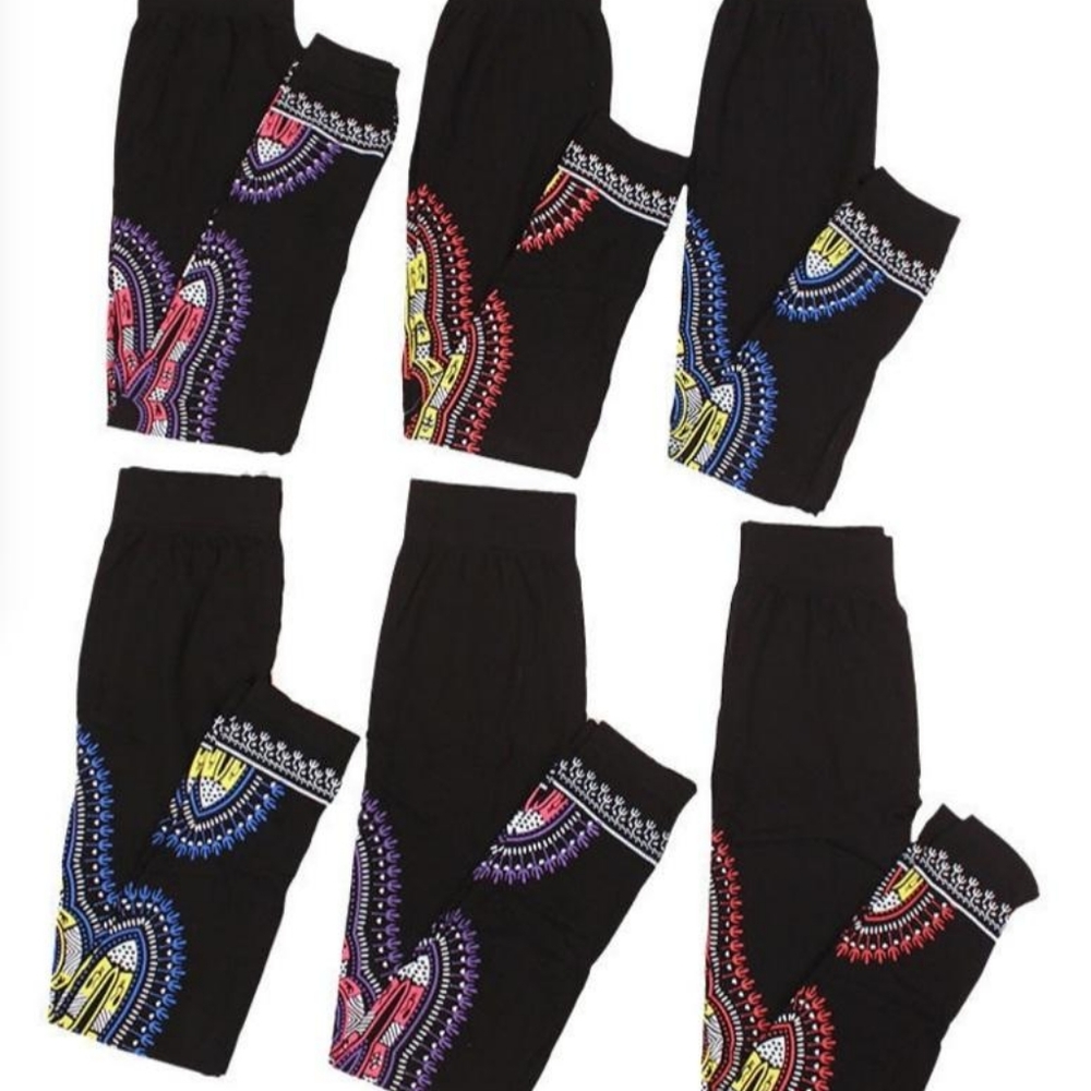 Traditional African / Bohemian Print Leggings
